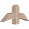 Ekena Millwork Bellingham Smooth Timber Gable Bracket, Douglas Fir, 36"W x 16"H x 5 1/2"D x 5 1/2"F, 11/12 Pitch GBW036X16X0606BEL00SDF - alternate 3